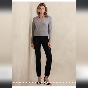 Banana Republic black sloan slim